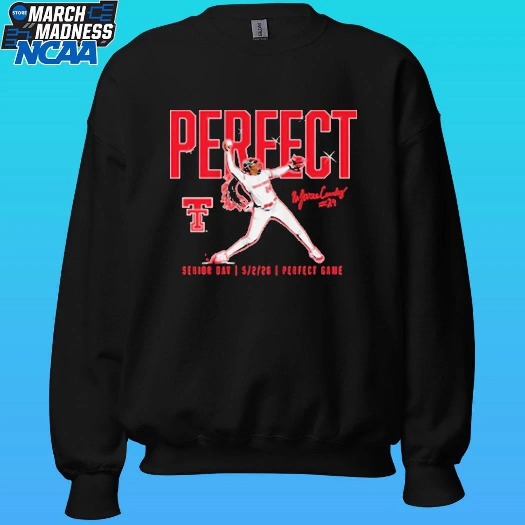 Texas Tech Softball Nijaree Canady Perfect Game Shirt