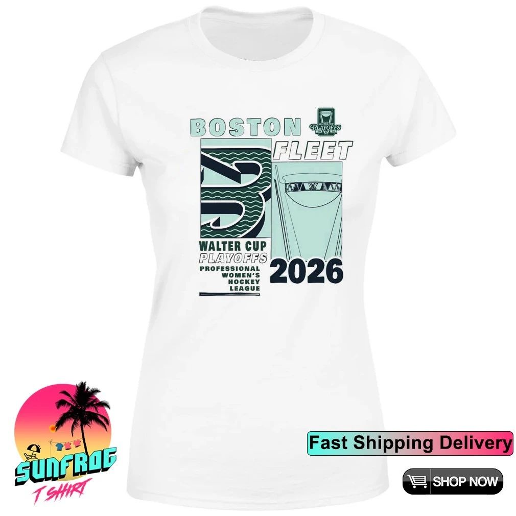 Boston Fleet fragments 2026 Walter Cup Playoffs shirt
