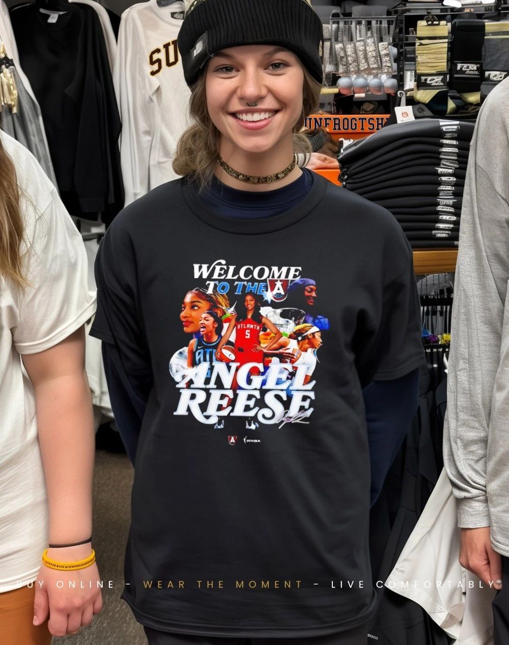 Angel Reese Welcome To The Atlanta Dream WNBA graphic shirt