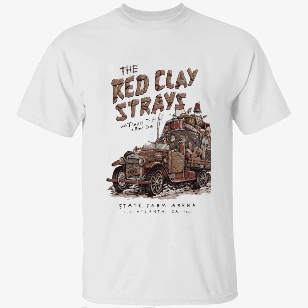 The Red Clay Strays 11-13-2026 Atlanta GA Poster Shirt