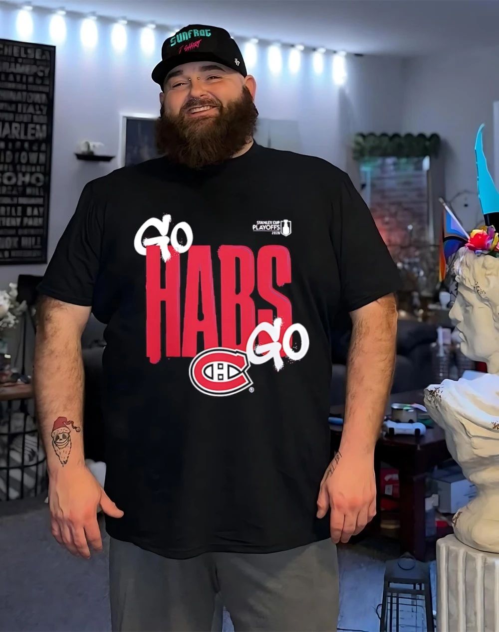 Montreal Canadiens 2026 Stanley Cup Playoffs Slogan Go Habs Go shirt