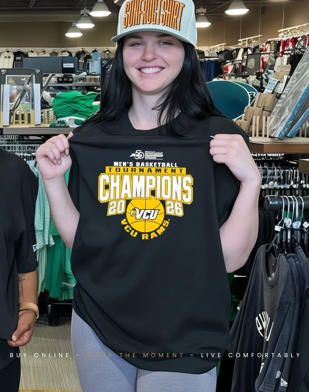 2026 Men’s Basketball A-10 Conference Champs Virginia Commonwealth Rams shirt