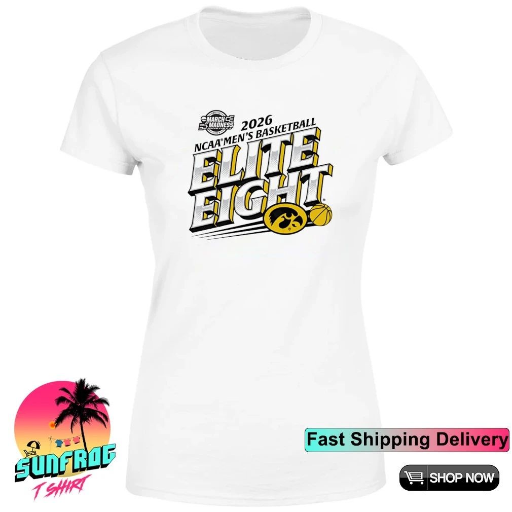 Iowa Men’s Basketball 2026 NCAA Men’s Basketball Elite Eight shirt