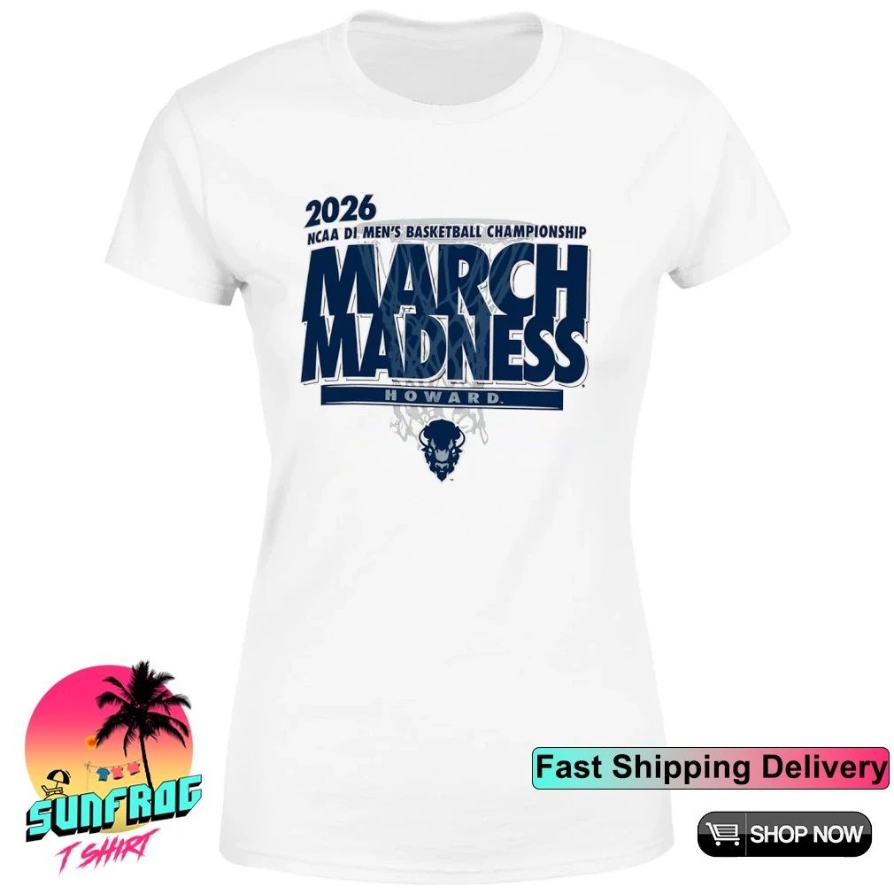 Howard Basketball 2026 Ncaa DI Men’s Basketball Championship March Madness shirt