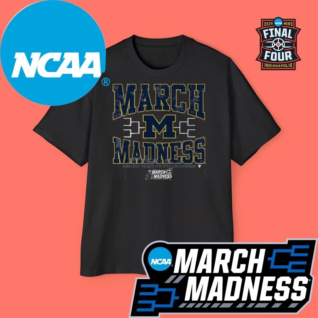 Michigan Wolverines WBB 2026 NCAA Women’s Basketball Championship March Madness Logo Shirt