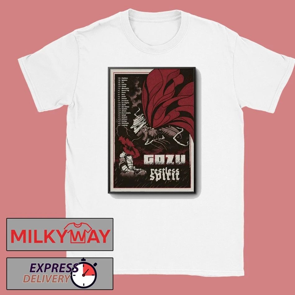 Poster Gozu Co-Headliner Tour 2026 shirt