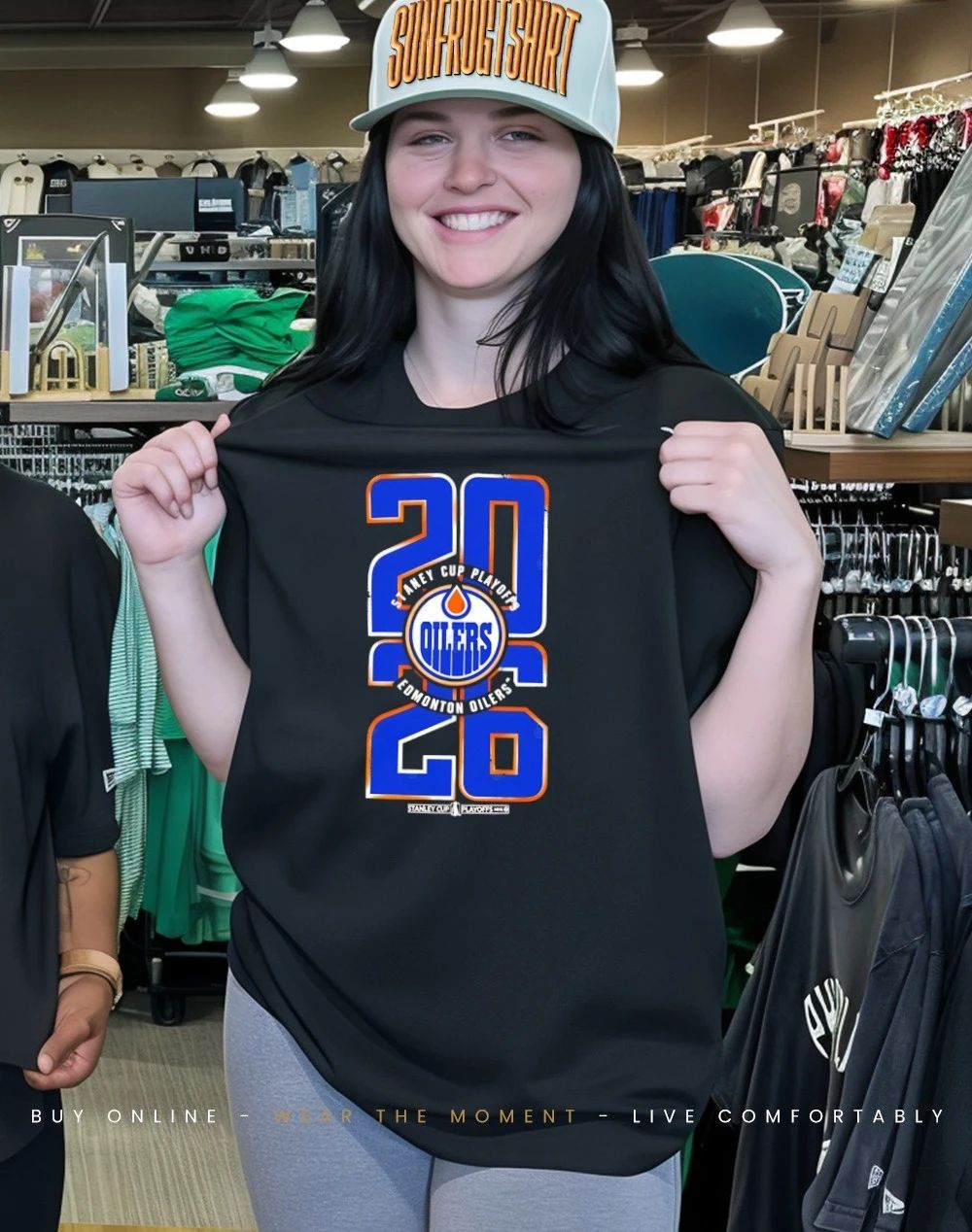 Edmonton Oilers 2026 Stanley Cup Playoffs Participant shirt