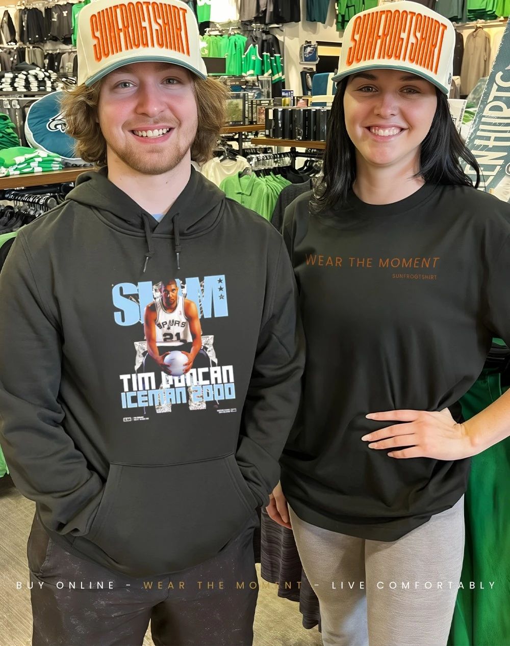 Tim Duncan San Antonio Spurs Iceman 200 shirt