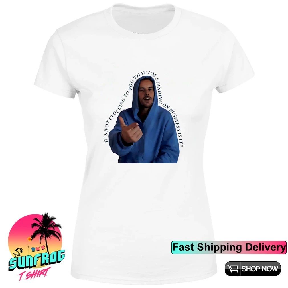 Bieber It’s not clocking to you that I’m standing on business is it shirt