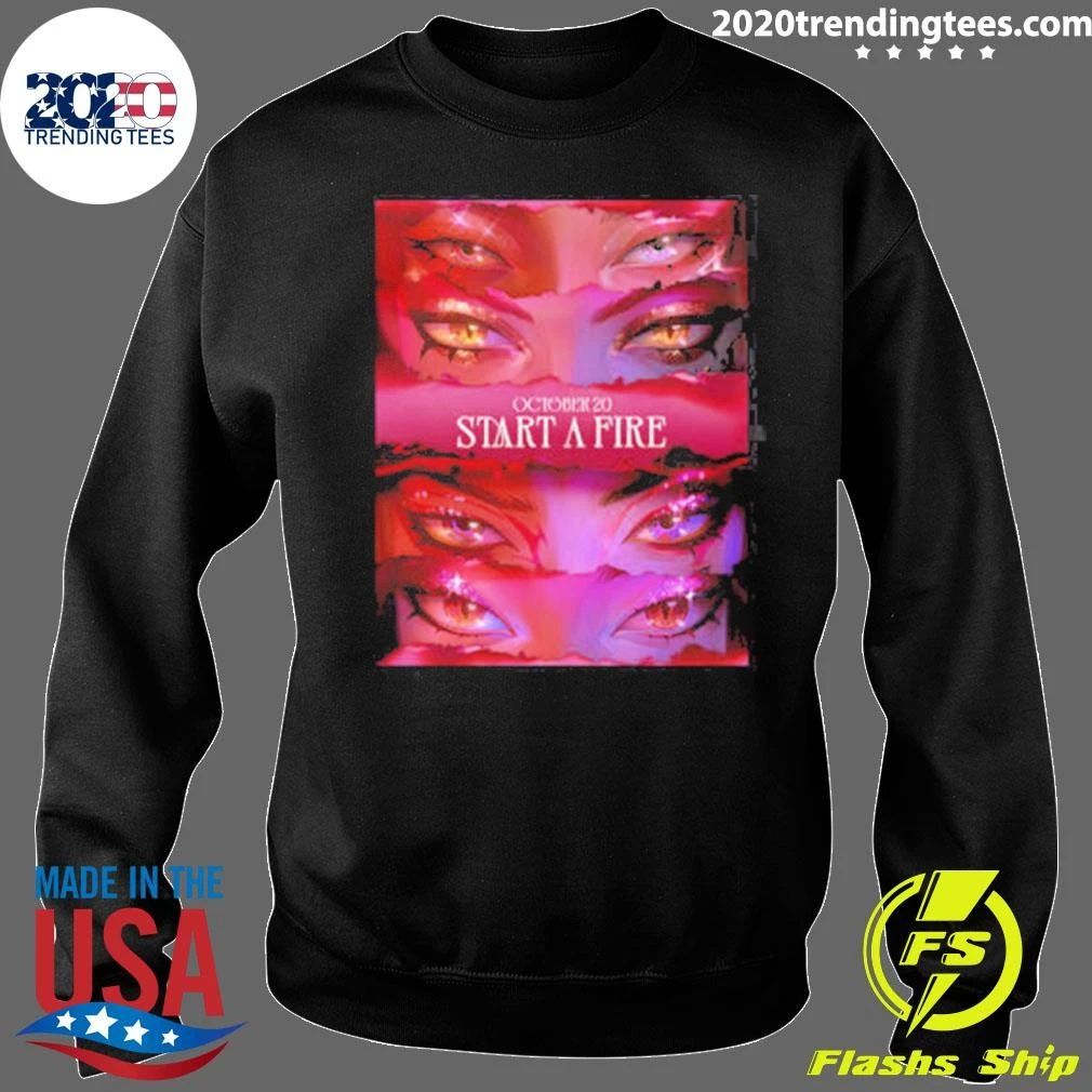 Kda League Of Legends Start A Fire New Song On October 20 2026 Shirt