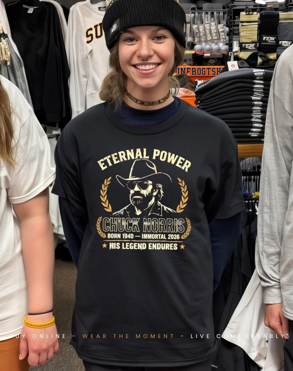 Eternal Power Chuck Norris Martial His Legend Endures shirt