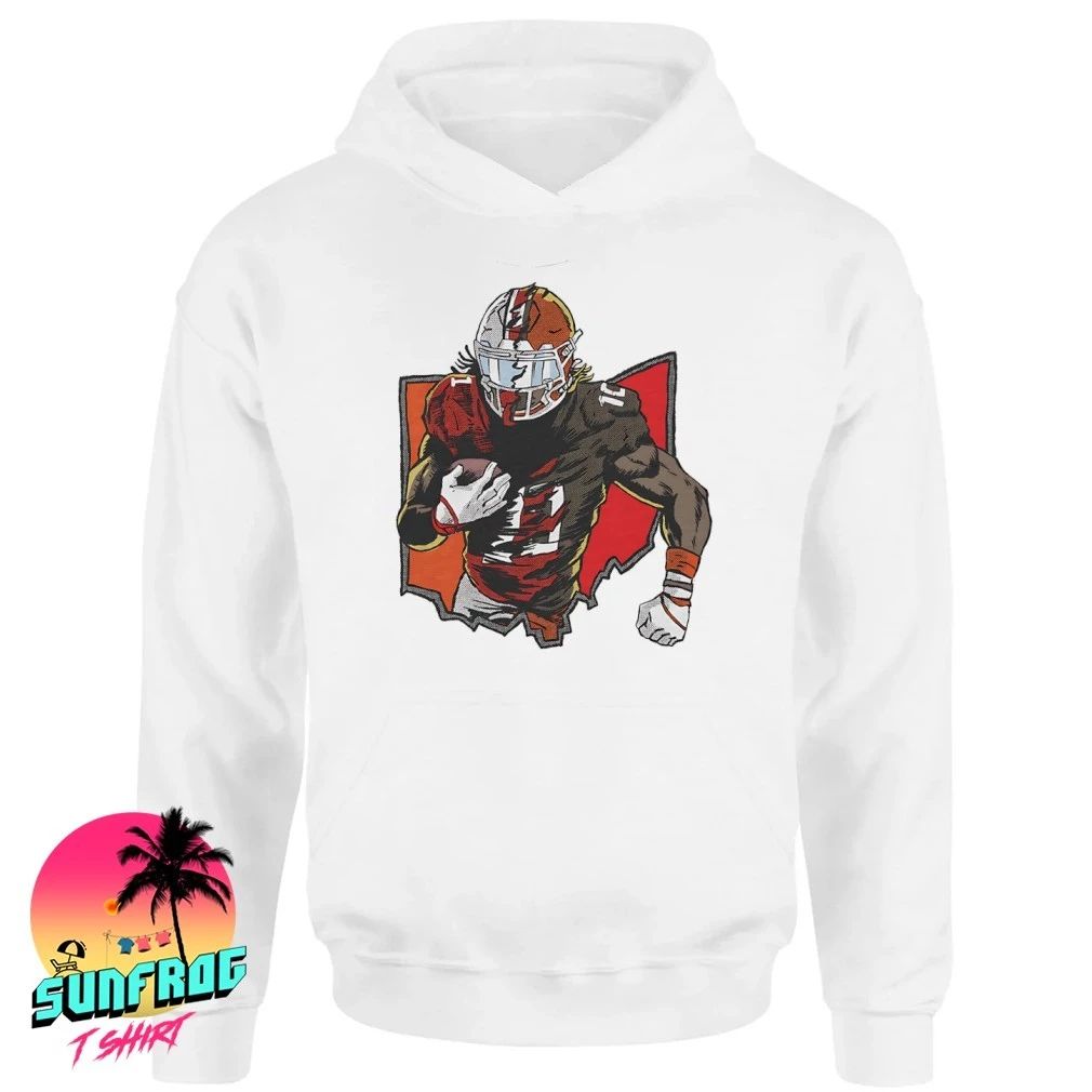 Cleveland Browns OHIO RB player collage shirt