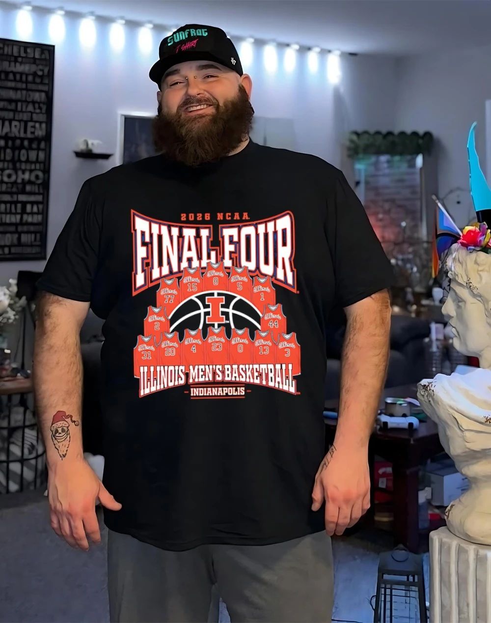 Illinois Men’s Basketball 2026 Final Four March Madness Jersey Madness shirt