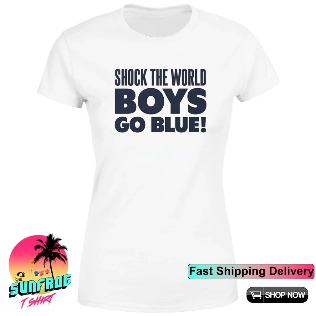 Michigan Men’s Basketball Shock The World Boys Go Blue shirt