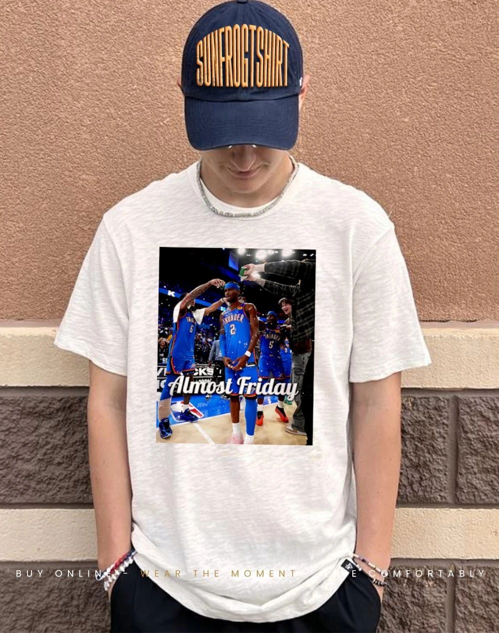 Almost Friday SGA Postgame OKC Thunders shirt