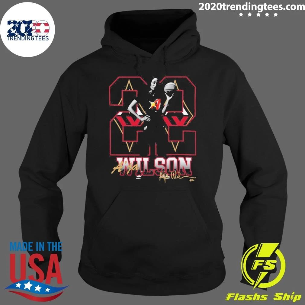 A’ja Wilson Aces Basketball Player Shirt