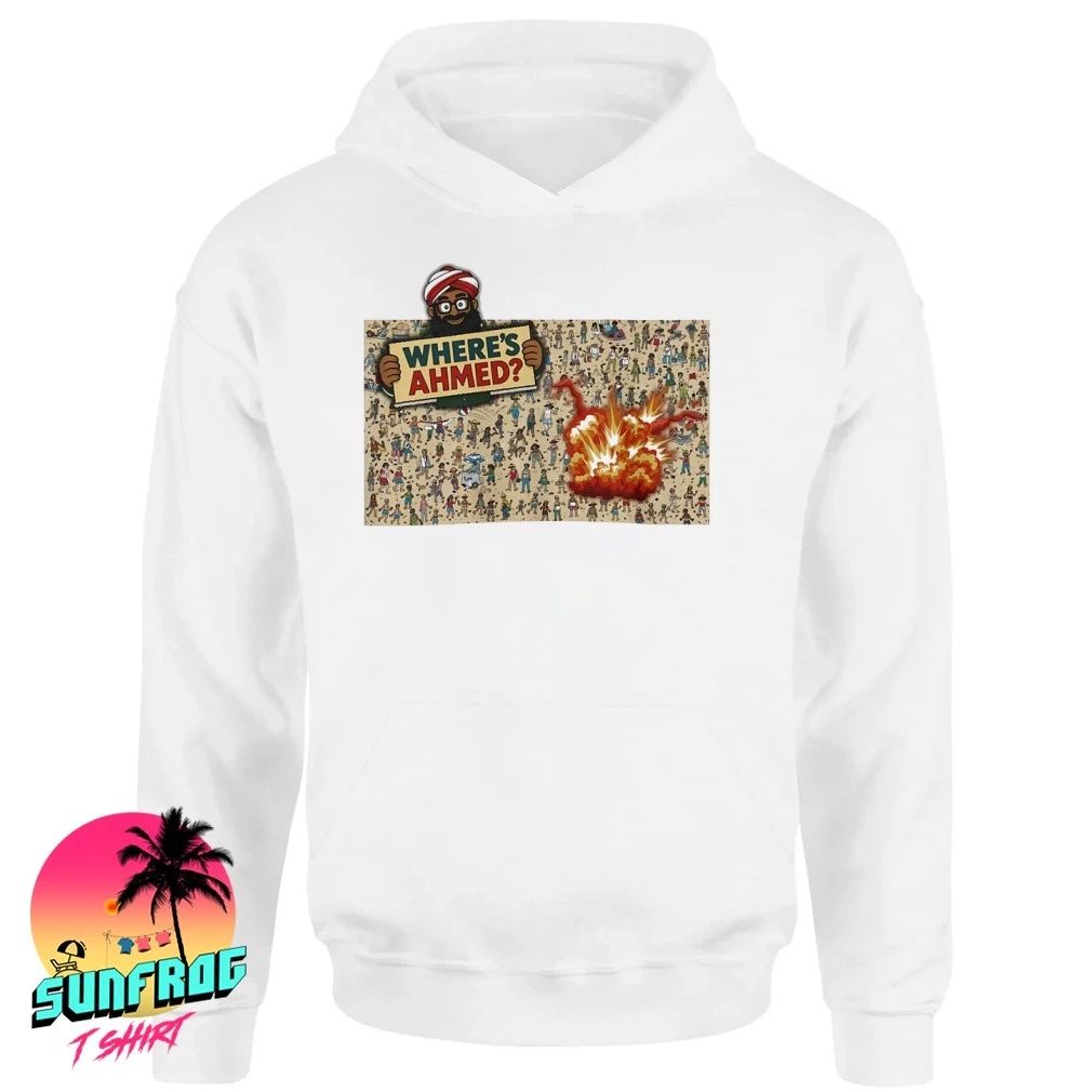 Where’s Ahmed Where’s Waldo parody shirt