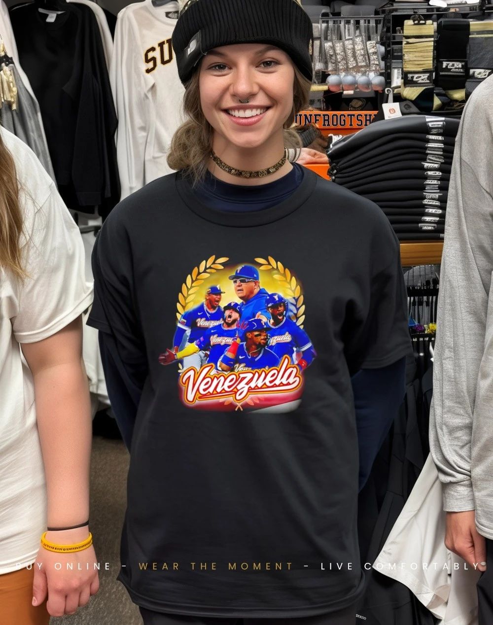 Venezuela WBC 2026 Champions graphic shirt