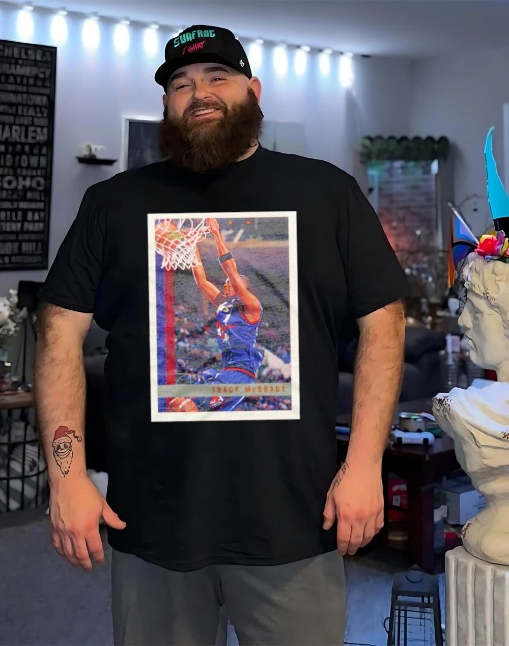 Tracy McGrady Raptors 1997 Topps Basketball Legendary Card shirt