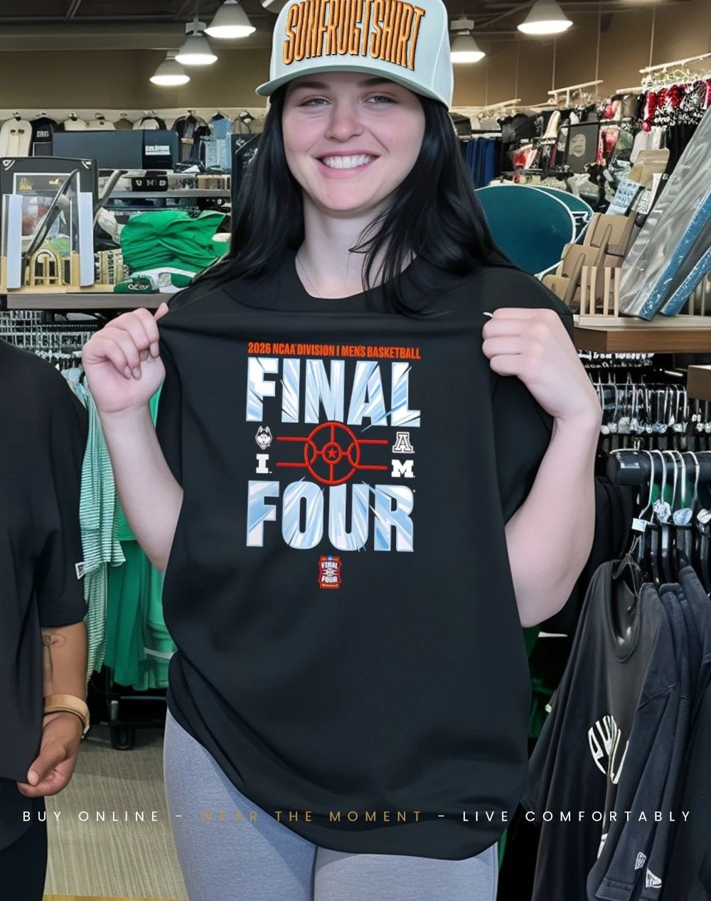 2026 NCAA Men’s Basketball Tournament March Madness Final Four shirt