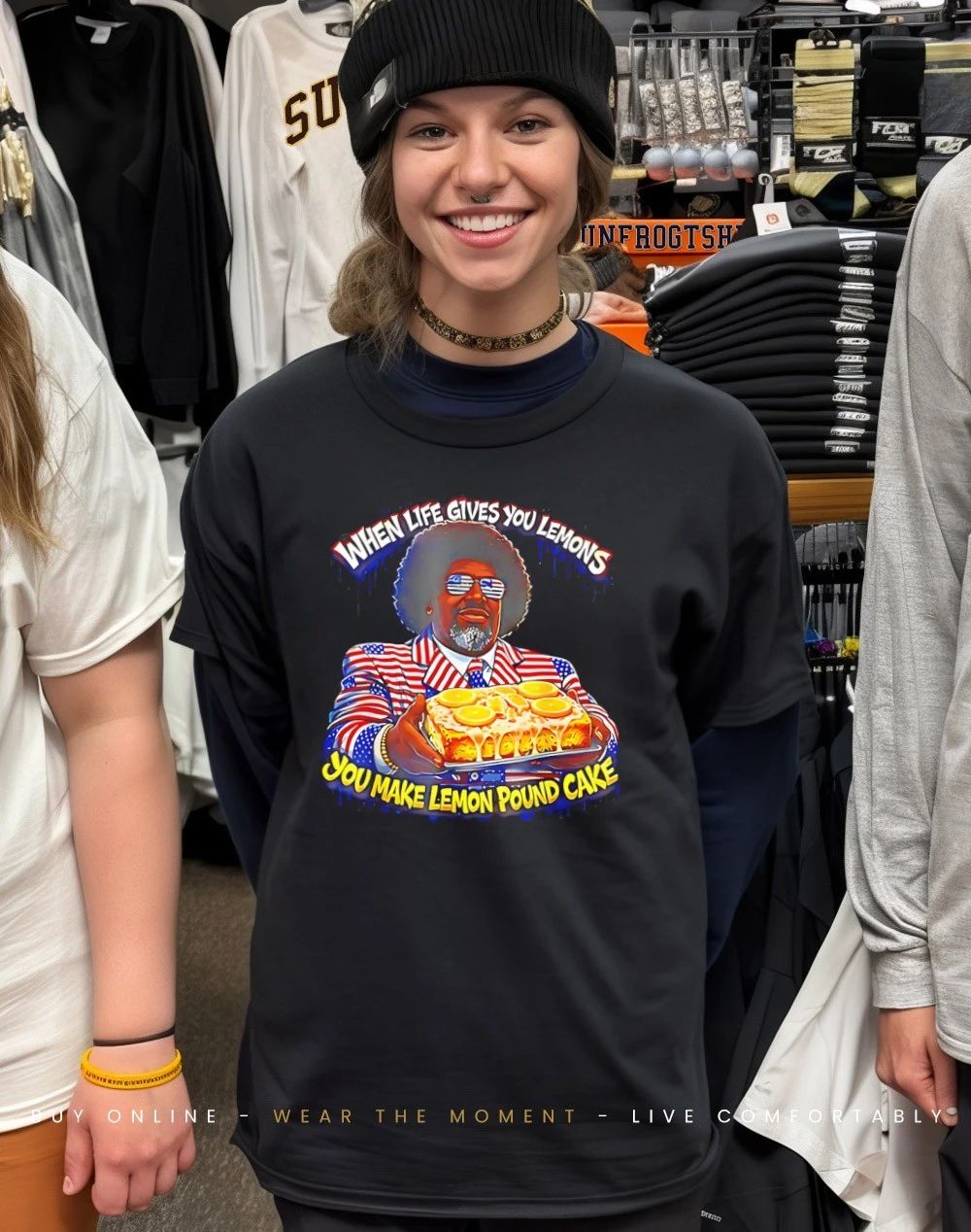 Afroman when life gives you lemons you make lemon pound cake shirt