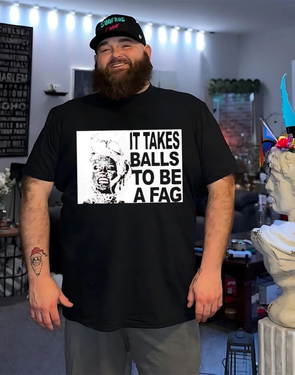 It takes balls to be a fag shirt