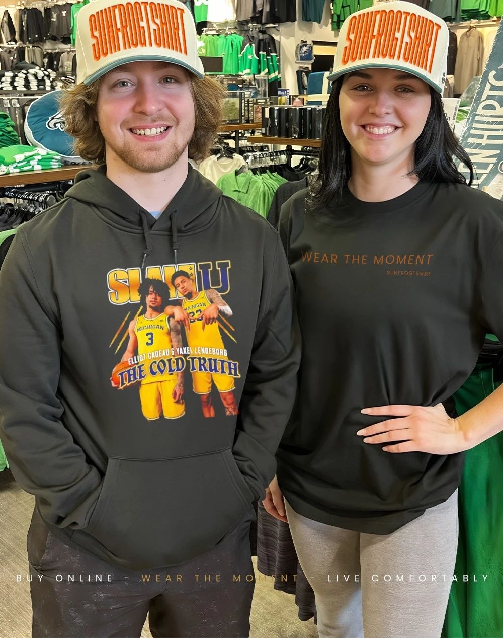 Yaxel Lendeborg and Yaxel Lendeborg Michigan Wolverines The Cold Truth shirt