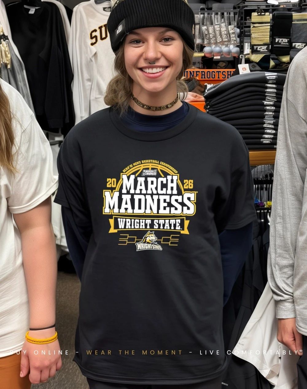 Wright State Raiders 2026 Men’s Basketball March Madness Bound shirt