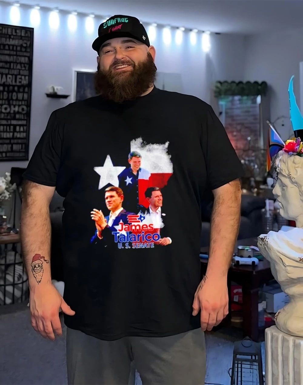 James Talarico U.S. Senate Talarico For Texas graphic shirt