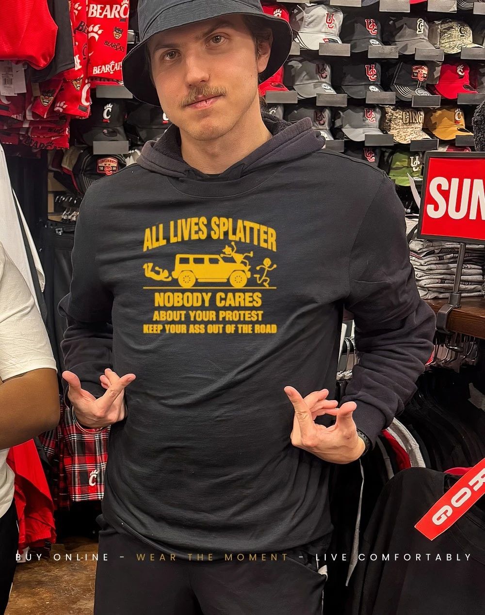 All lives splatter nobody cares about your protest keep your out of the road classic shirt