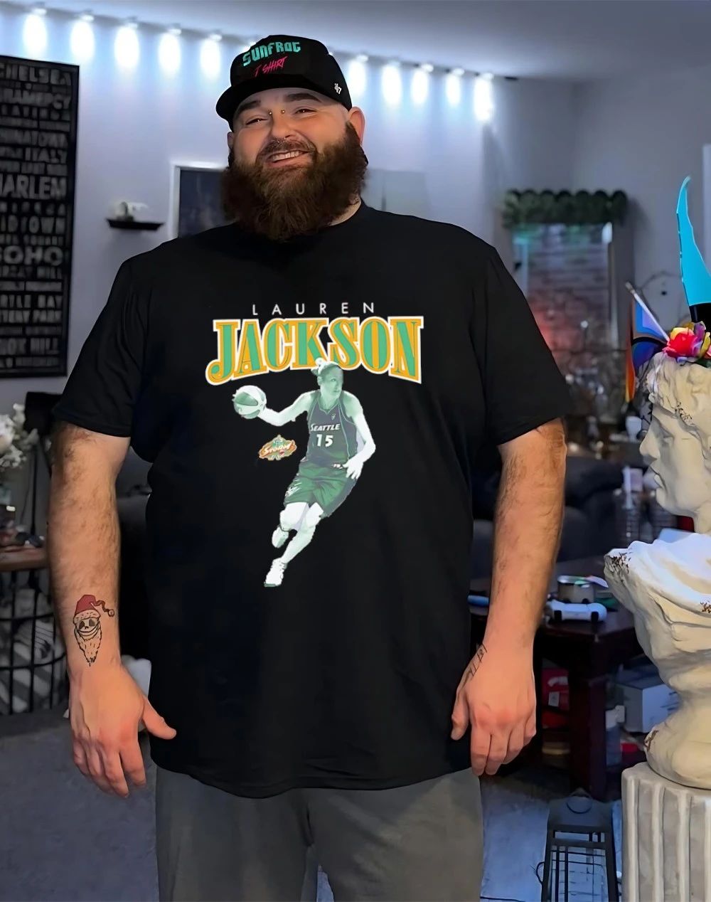 Seattle Storm Lauren Jackson Player Boyfriend shirt