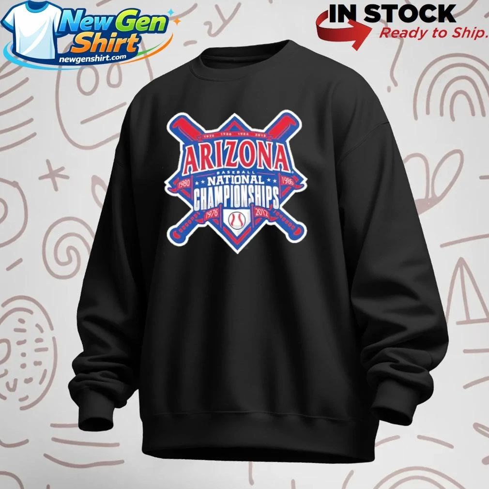Arizona Baseball 1976 Night National Champions Shirt