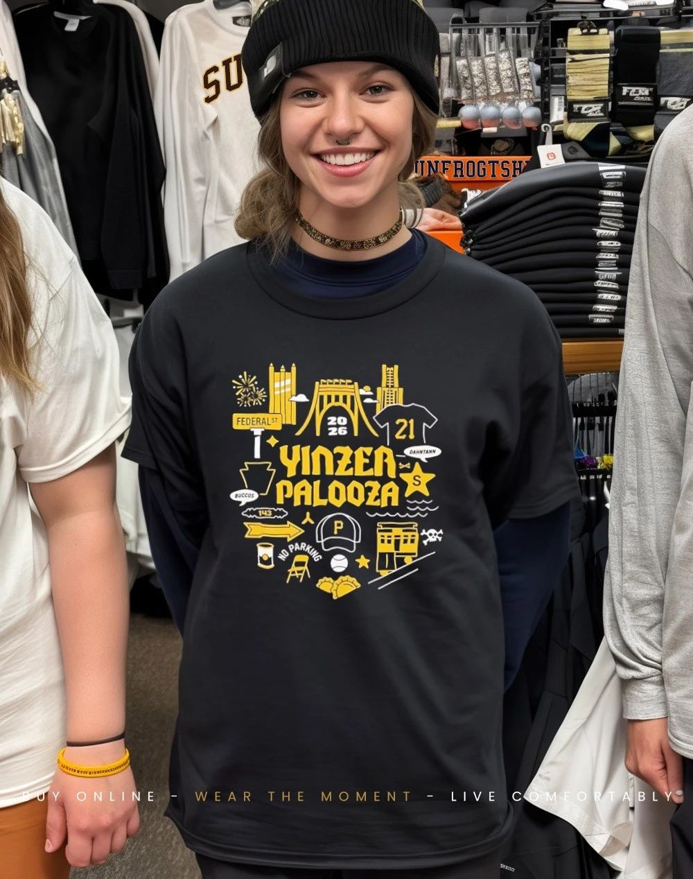 Pittsburgh Pirates Yinzerpalooza Weekend 2026 shirt
