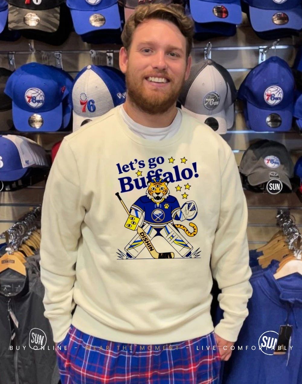 Let’s Go Buffalo 2026 Buffalo Sabres Hockey Playoffs mascot shirt