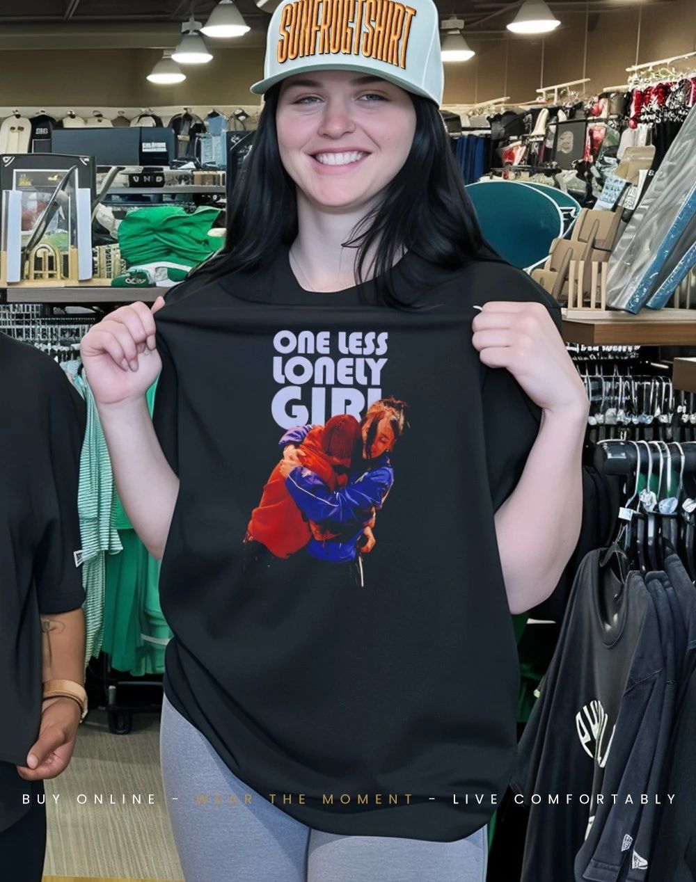 Billie and Justin Coachella 2026 one less lonely girl shirt