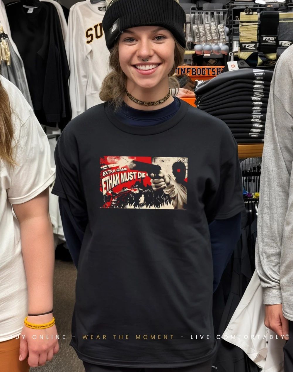 Extra Game Ethan Must Die vintage shirt