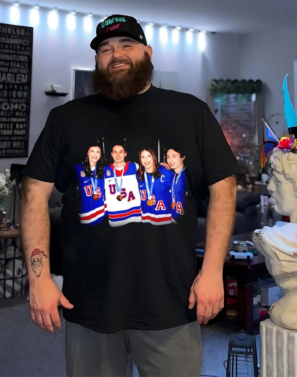 USA Women’s National Ice Hockey Team graphic shirt