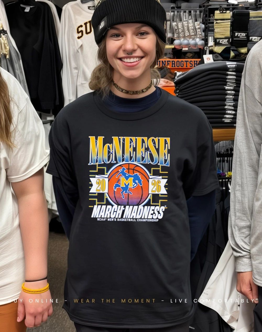 McNeese Cowboys MBB 2026 March Madness logo shirt