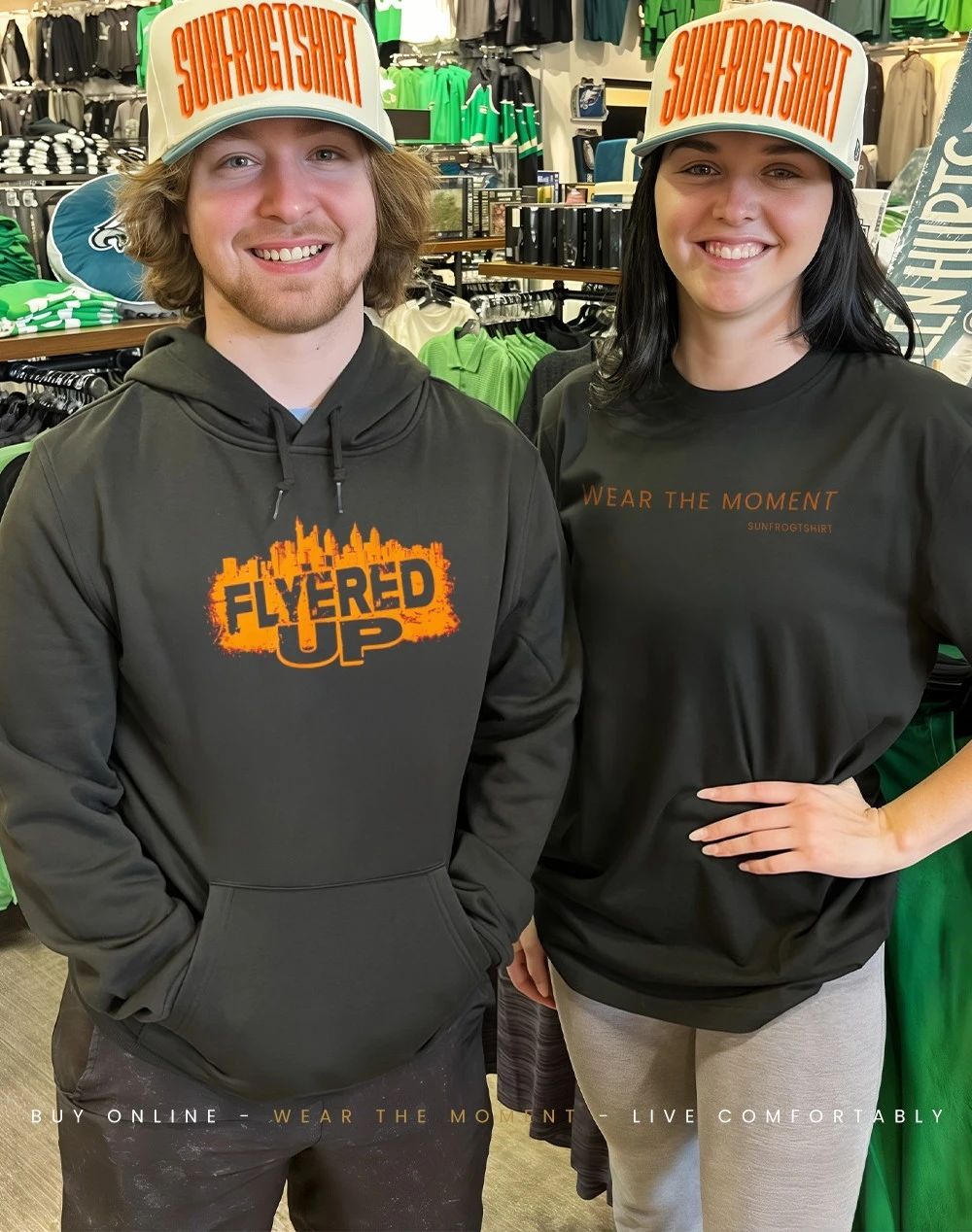 Flyers Flyered Up city skyline shirt
