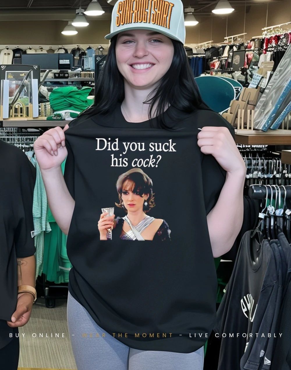 Beth Macintyre did you suck his cock shirt