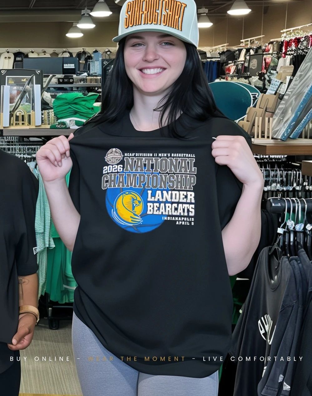 Lander Bearcats 2026 NCAA Division II Men’s Basketball National Championship shirt