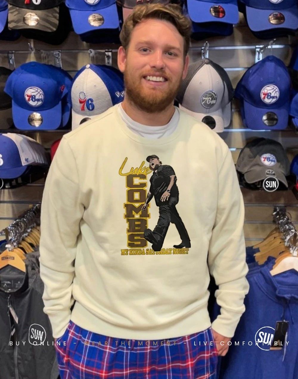 Luke Combs My Kinda Saturday Night 2026 Tour shirt