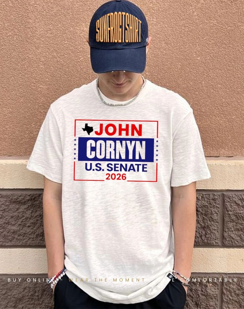 John Cornyn For US Senate 2026 shirt
