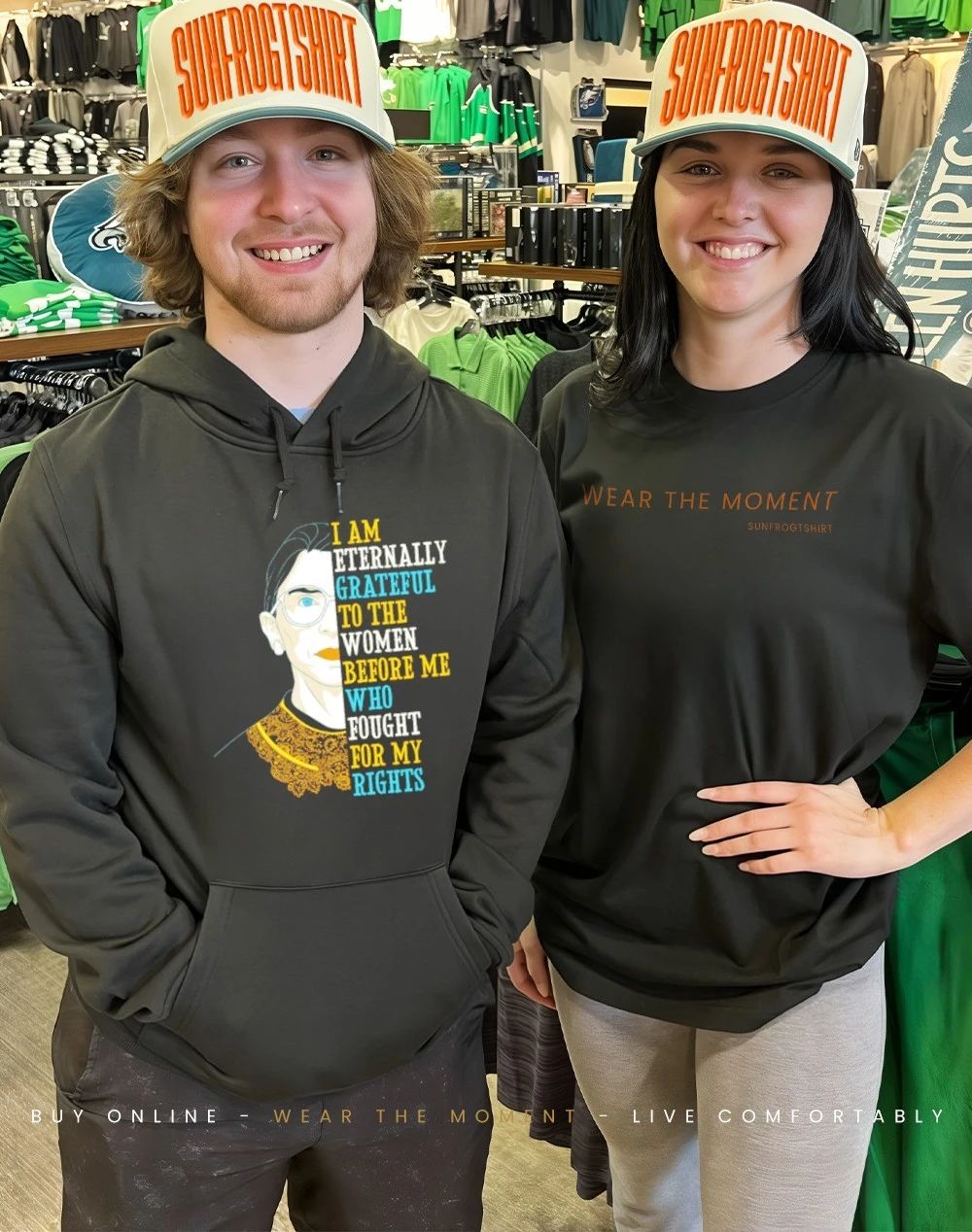 I am eternally grateful to the women before me who fought for my rights shirt