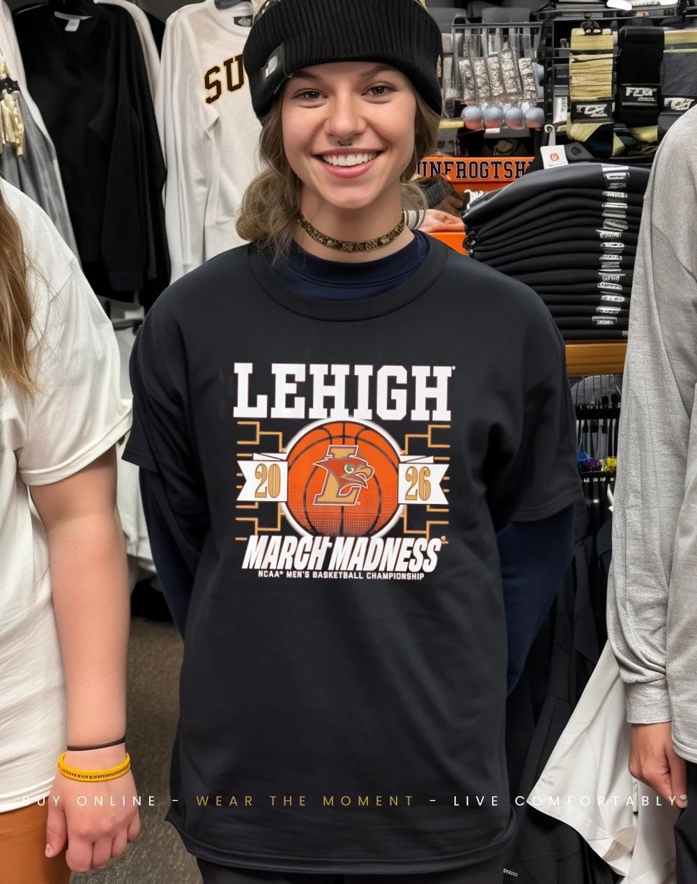 Lehigh Mountain Hawks MBB 2026 March Madness logo shirt