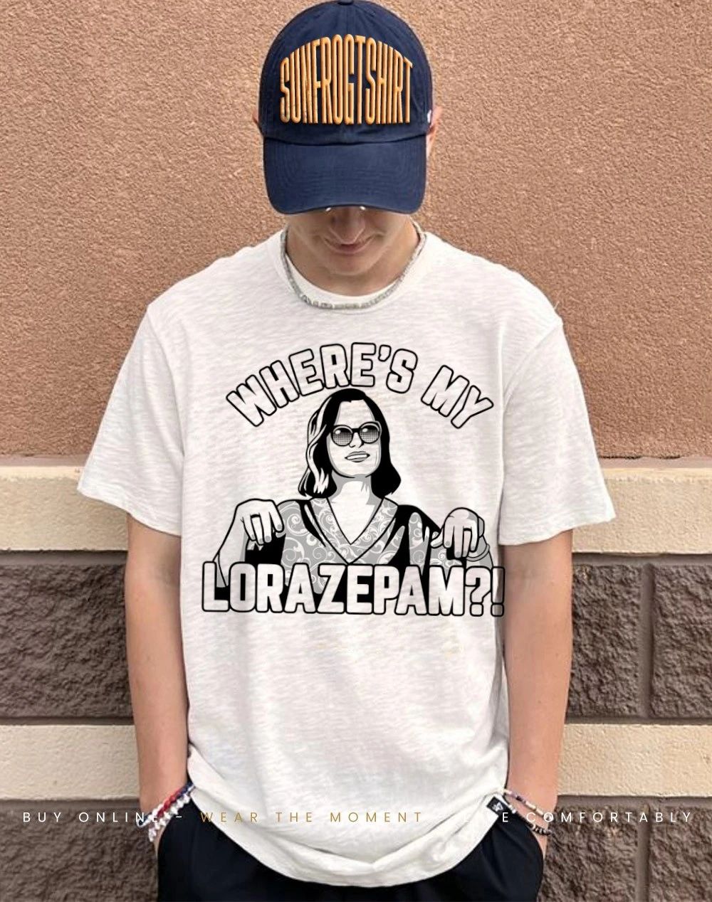 The White Lotus where’s my lorazepam shirt