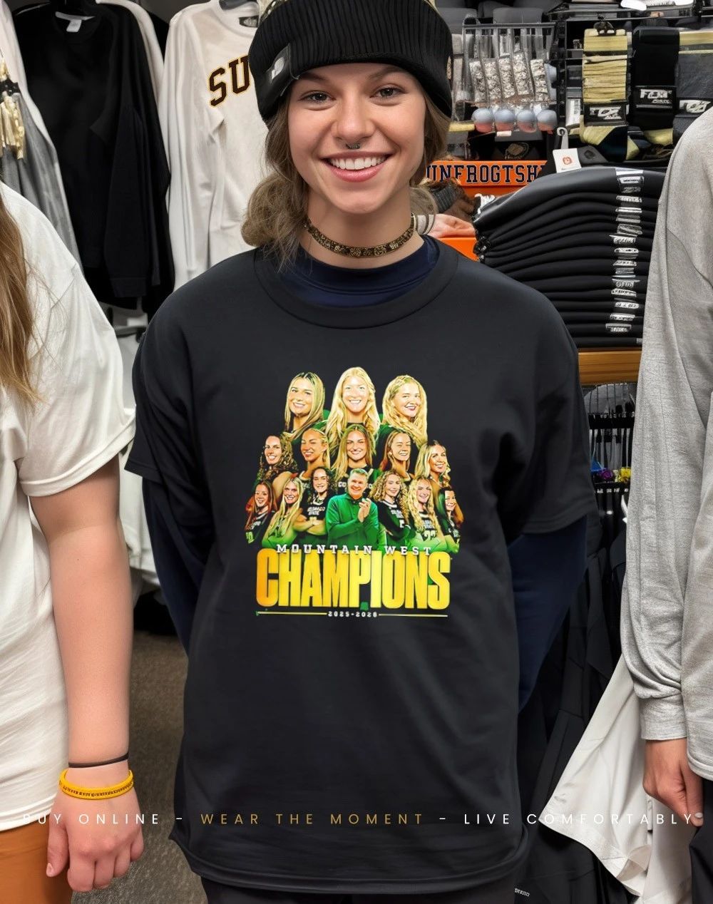 Colorado State Rams Mountain West Basketball Champions 2026 graphic shirt