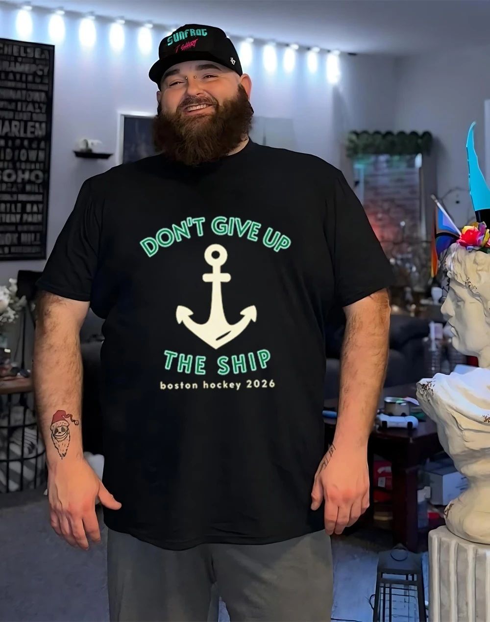 Don’t give up the ship Boston hockey 2026 shirt