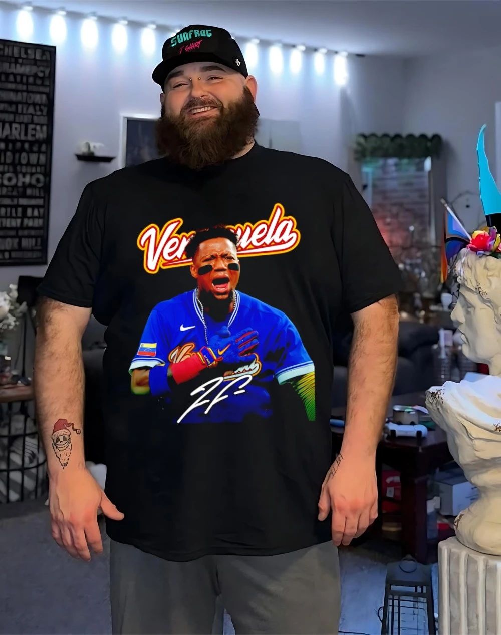 Ronald Acuña Jr. 2026 Venezuela World Baseball Classic Champions 2026 graphic shirt