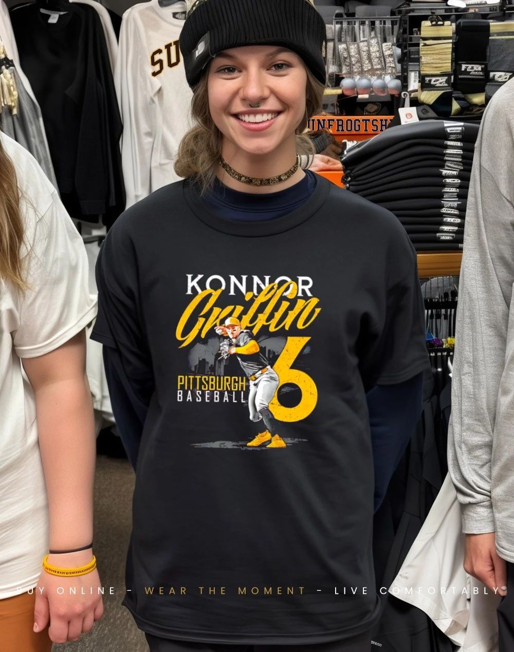 Konnor Griffin Pittsburgh Pirates Player Name shirt